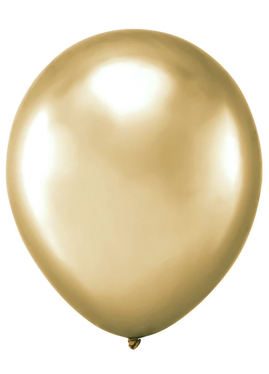 Balony chromowane zote (50szt.)