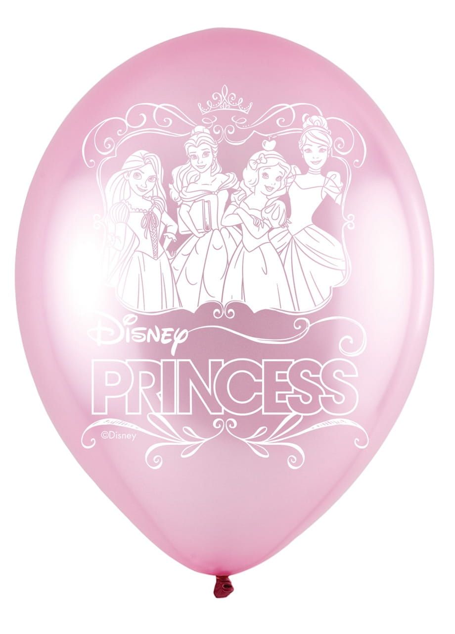 Balony lateksowe LED Disney Princess (5szt.)