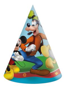 Czapki papierowe MYSZKA MICKEY I PRZYJACIELE (6szt.)