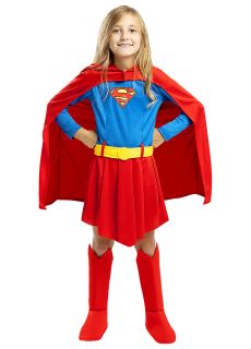 Strj SUPERGIRL dla dziewczynki 10-12 lat 